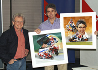 Brian Clinton and Michael Doohan