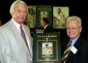 Brian Clinton and Richie Benaud