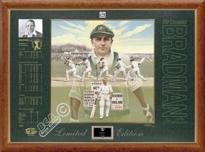 Limited Edition Sir Donald Bradman Masterpiece